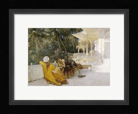 Framed La Princesse de Bengale Print