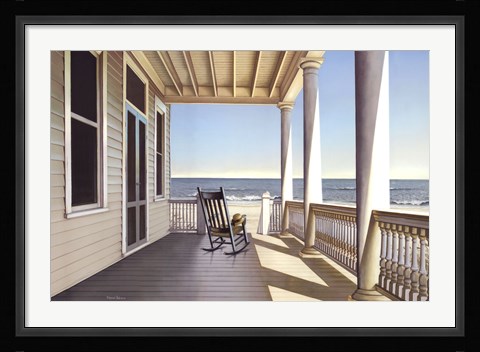 Framed Carolina Porch Print
