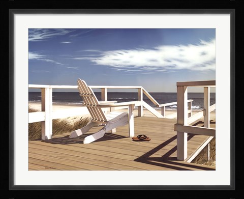 Framed Sun Deck Print