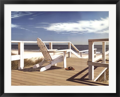 Framed Sun Deck Print
