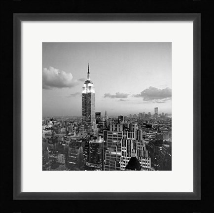 Framed Empire State Building Print
