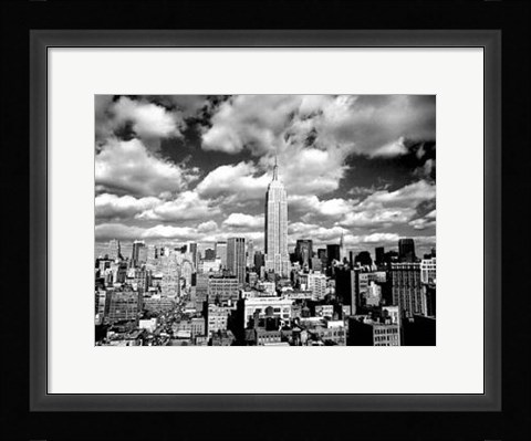 Framed Sky Over Manhattan Print