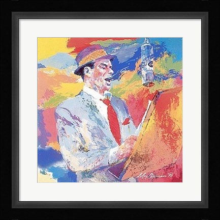 Framed Frank Sinatra Print