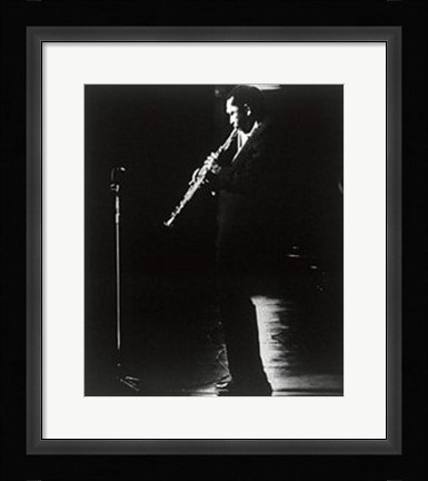 Framed John Coltrane Print