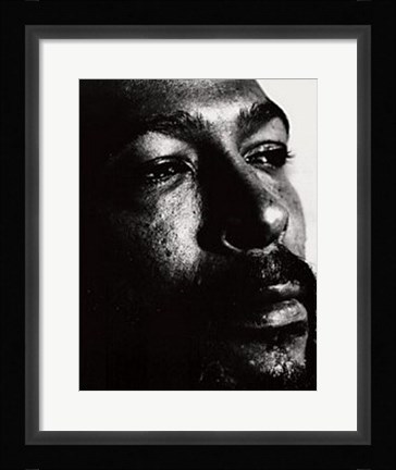Framed Marvin Gaye Print