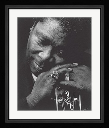 Framed B.B.King Print