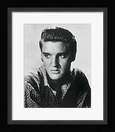 Framed Elvis Print