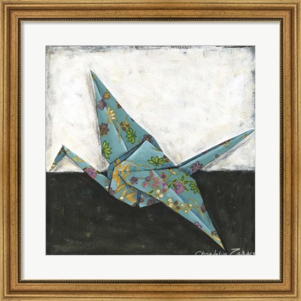 Framed Crane Print