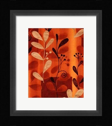 Framed Sun Kissed Silhouette I Print