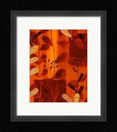 Framed Sun Kissed Silhouette IV Print