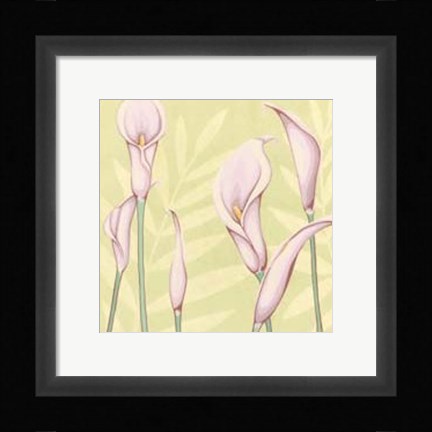 Framed Garden Silhouette II Print