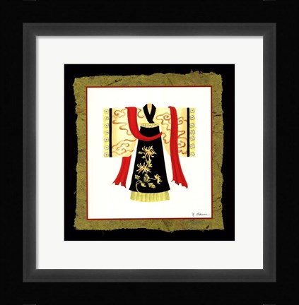 Framed Kimono I Print