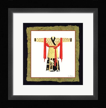 Framed Kimono II Print