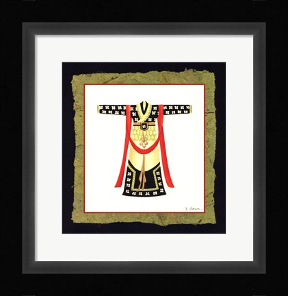 Framed Kimono III Print