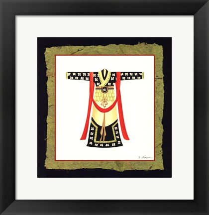 Framed Kimono III Print