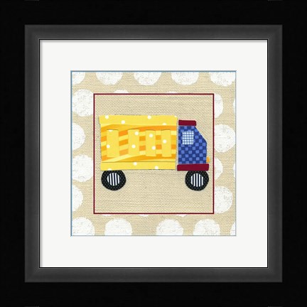 Framed EJ's Dumptruck Print