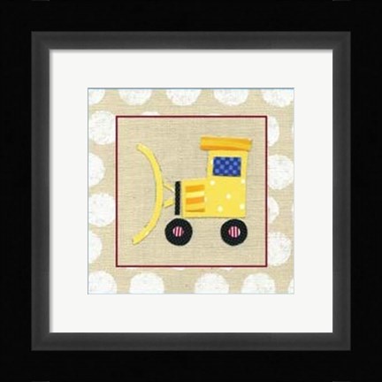 Framed EJ's Dozer Print