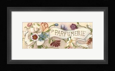 Framed La Parfumerie Print