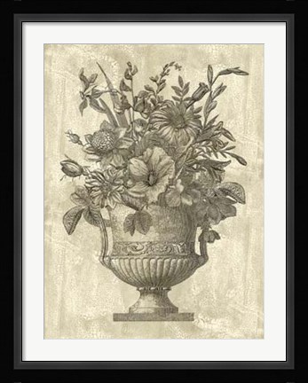 Framed Floral Splendor II Print