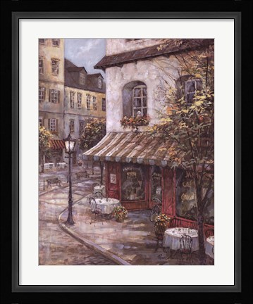 Framed My Favorite Cafe Print