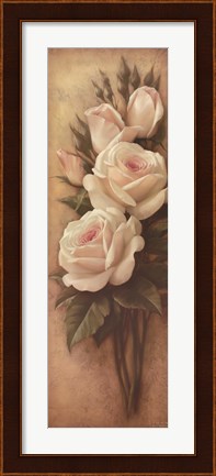 Framed Pink Petals II Print