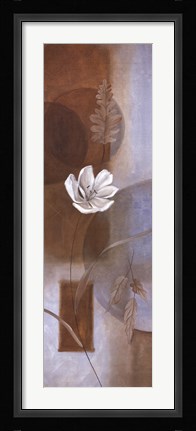 Framed Chocolate Topaz I Print