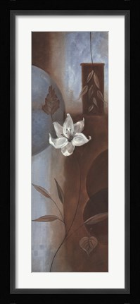 Framed Chocolate Topaz II Print