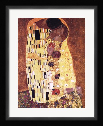 Framed Kiss, c.1908 Print