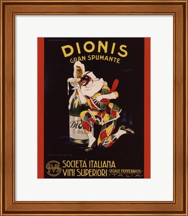 Framed Dionis Gran Spumante Print