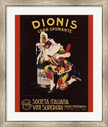 Framed Dionis Gran Spumante Print