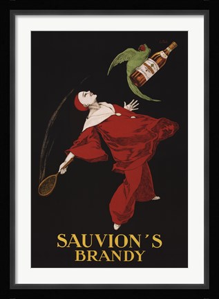 Framed Sauvion's Brandy Print