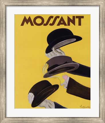 Framed Chapeau Mossant Print