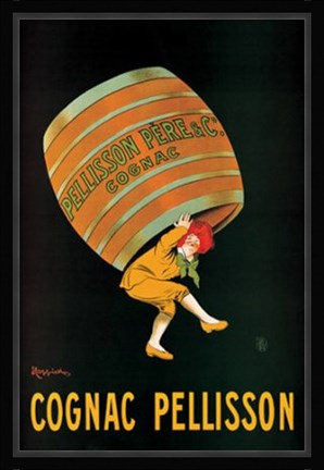 Framed Cognac Pellisson Print