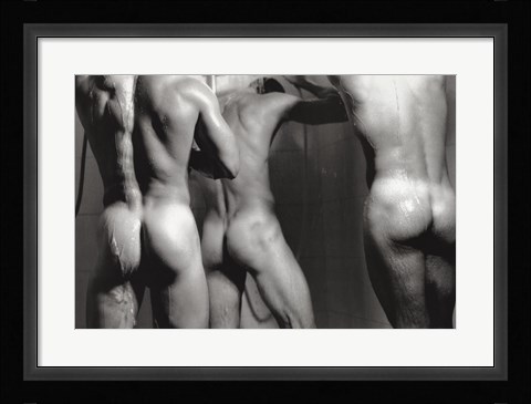 Framed Shower Room Print