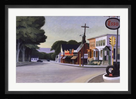 Framed Portrait of Orleans, 1950 Print