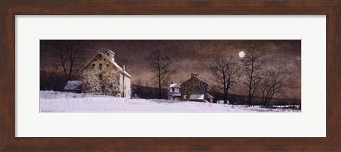 Framed Mill Moon Print
