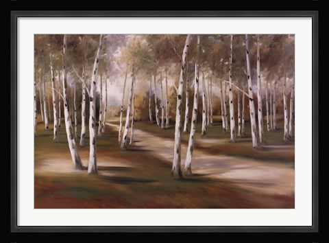 Framed Road Less Traveled Print