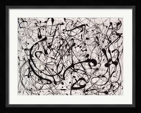 Framed Number 14: Gray Print