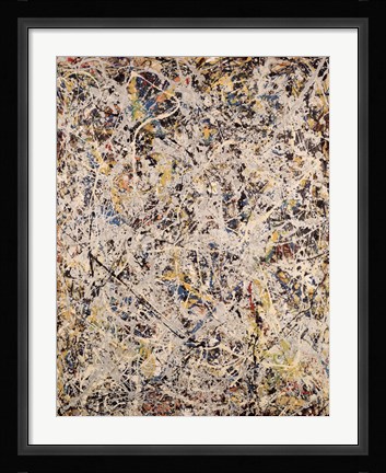 Framed Number 9, 1949 Print