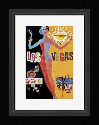 Framed Las Vegas Print