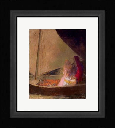 Framed Barque, c. 1902 Print