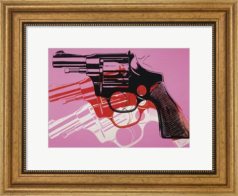 Framed Gun, c. 1981-82 Print