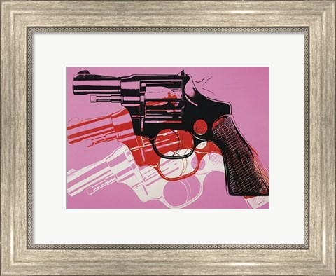 Framed Gun, c. 1981-82 Print