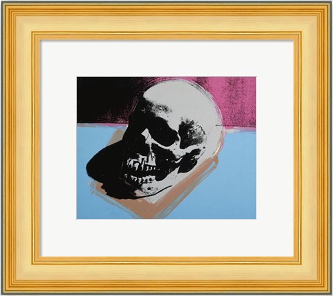 Framed Skull, 1976 Print