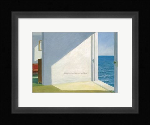 Framed Rooms by the Sea Print