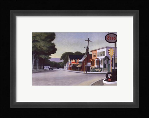 Framed Portrait of Orleans, 1950 Print