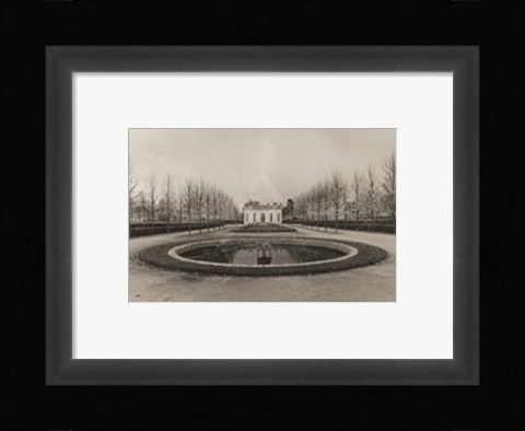 Framed French Pavilion at Versailles Print
