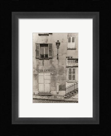Framed Musee du Montmartre Print