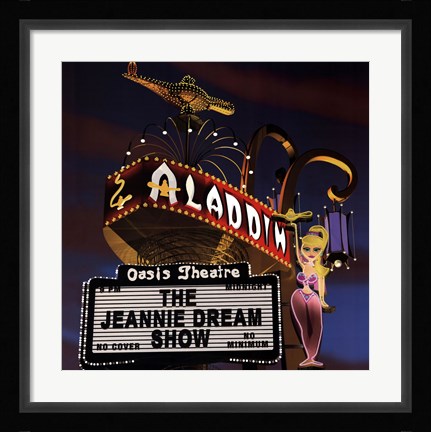 Framed Aladdin Print