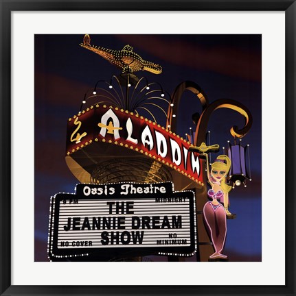 Framed Aladdin Print